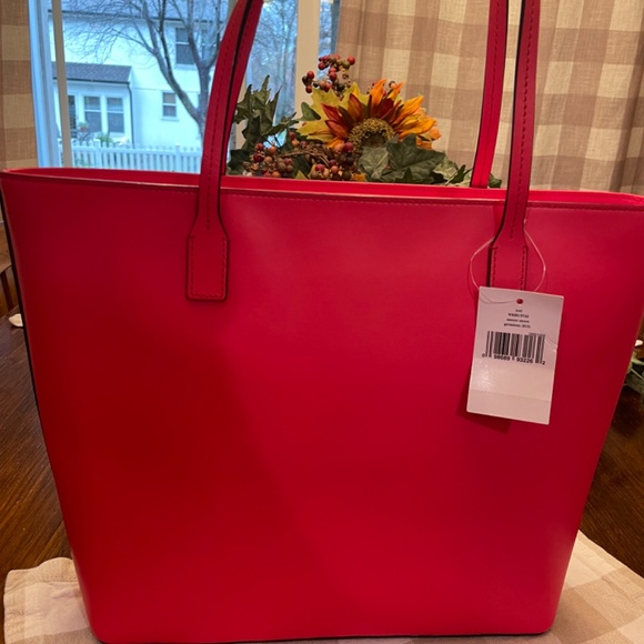 Kate Spade tori sawyer street geranium tote NWT - Picture 2 of 14